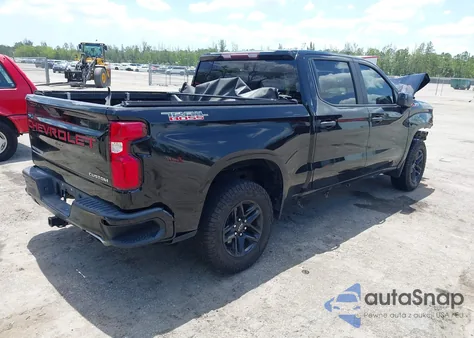 2019 Chevrolet Silverado 1500 Custom Trail Boss из США, поврежденный, VIN 1GCPYCEF0KZ386617